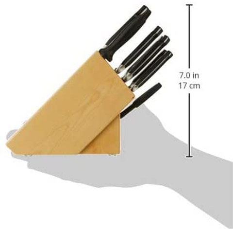 Image of ZWILLING Professional S Knife Block Set, 10 Piece, Black