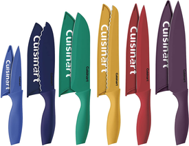 Cuisinart C55-12PCKSAM Color Blade Guards (6 Knives and 6 Covers) 12-Piece Knife Set, Jewel