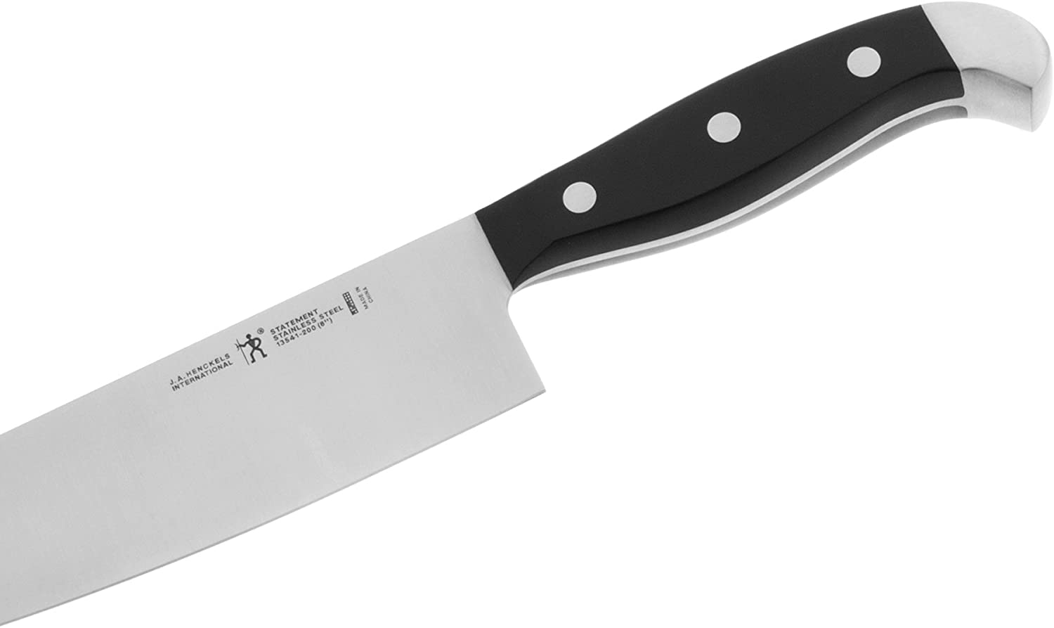 HENCKELS Statement Chef'S Knife, 8-Inch, Black/Stainless Steel