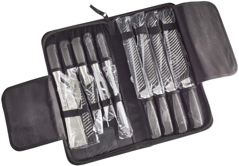 Image of Ross Henery Professional 10 Piece Premium Stainless Steel Chef'S Knife Set / Kitchen Knives in Case