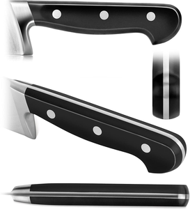 Cangshan V2 Series 1022520 German Steel Forged 5-Piece Starter Knife Block Set, Acacia