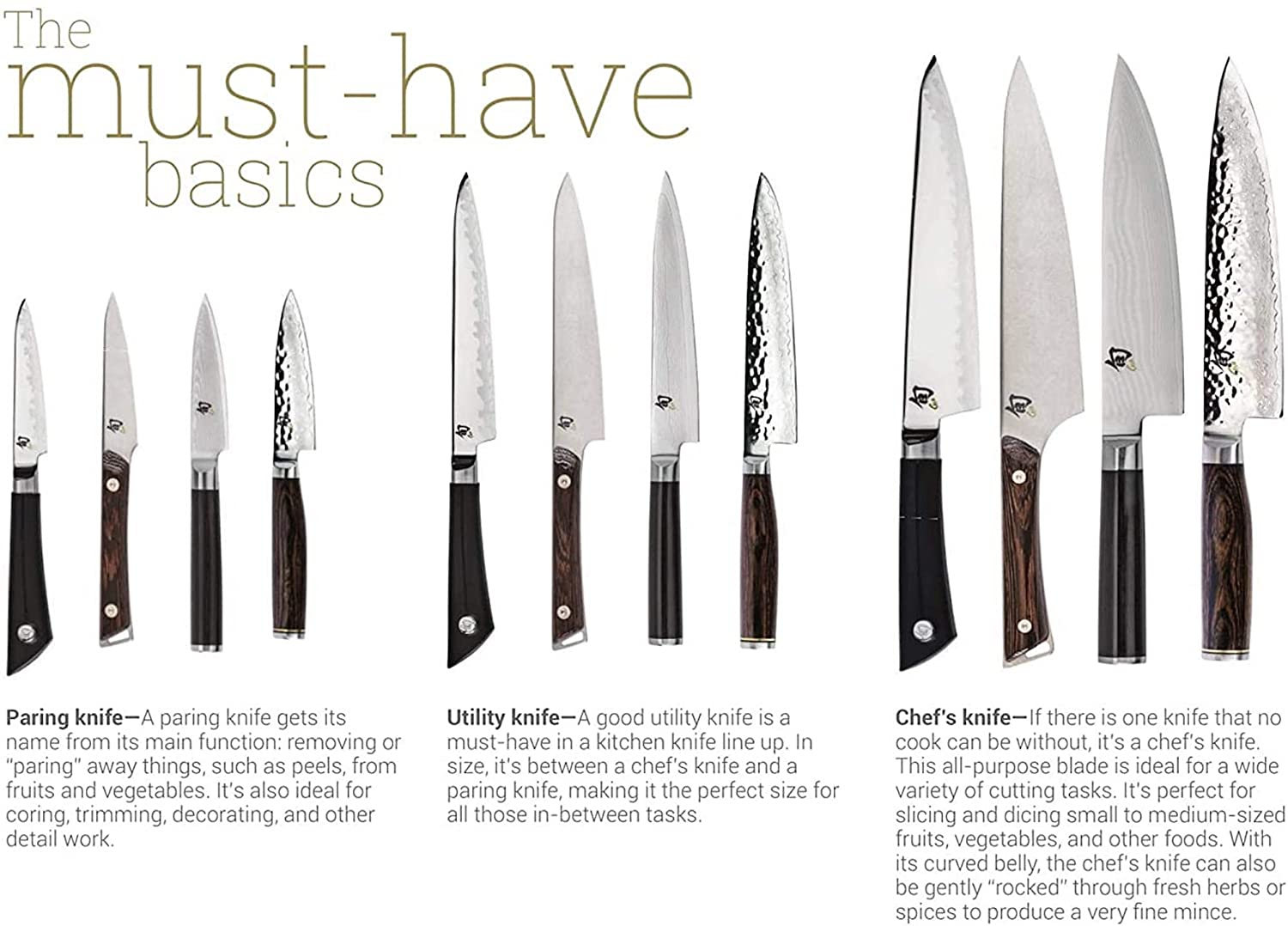 Shun Premier 7-Piece Essential Block Set; Includes 8-Inch Chef’S Knife, 6.5-Inch Utility Knife, 4-Inch Paring Knife, 9-Inch Serrated Bread Knife, Herb Shears, Honing Steel and 11-Slot Knife Block