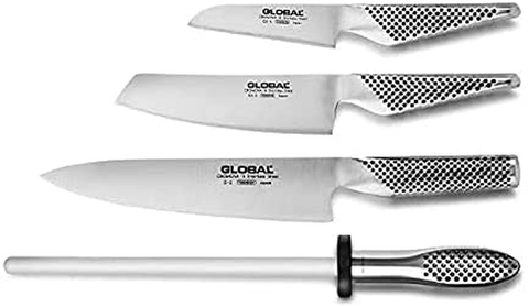 Image of Global Masuta 5-Piece Knife Block Set