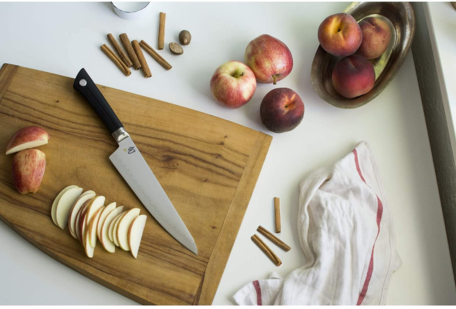 Shun Sora 8 Inch Chef Knife, NSF Certified Cutlery Handcrafted in Japan, VB0706