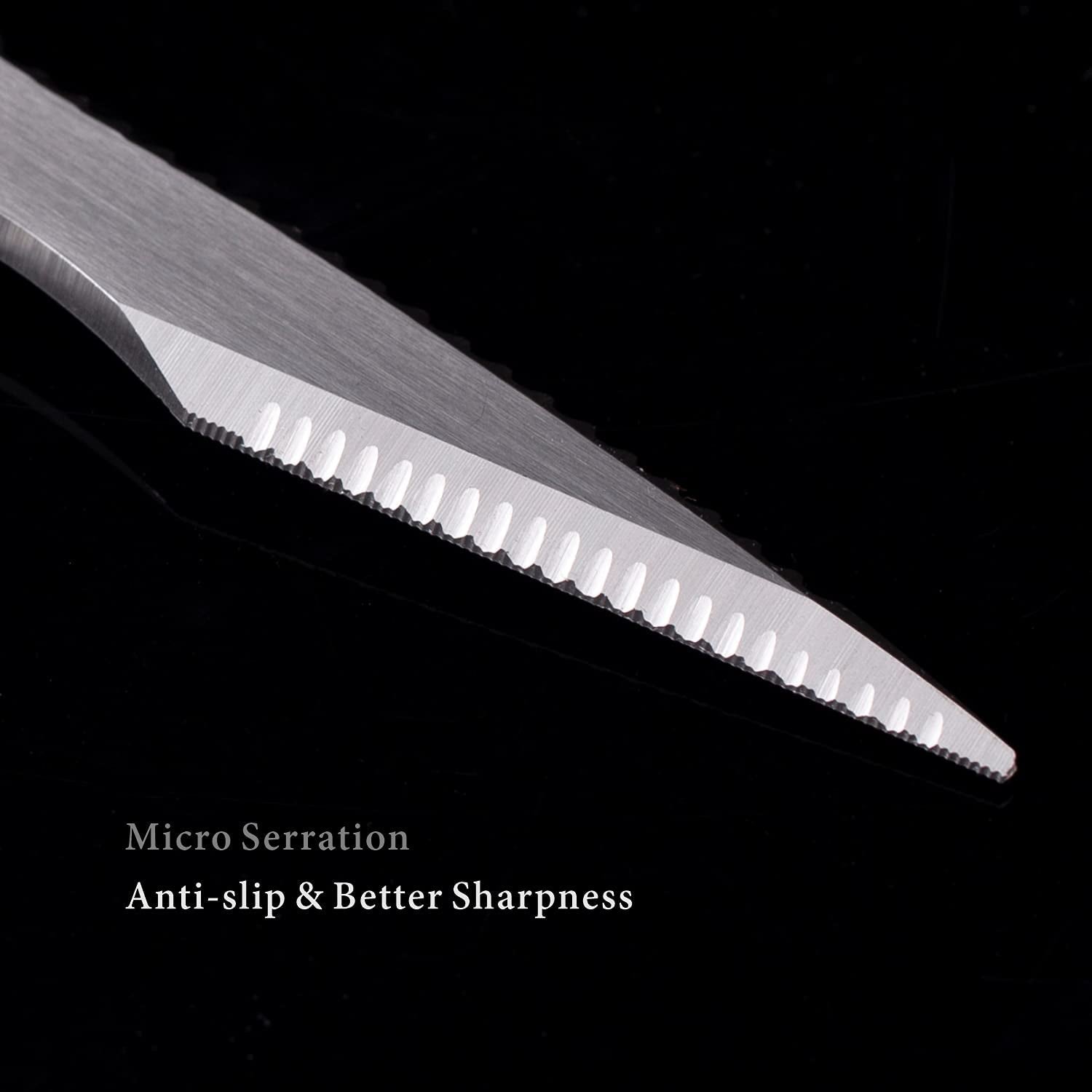 Kitchen Scissors, Premium 5Cr15 Stainless Steel, Magnetic Sheath Holder for Fridge, Heavy Duty Kitchen Shears, Advanced CNC Technology for Smooth Come Apart, Soft-Touch Handle