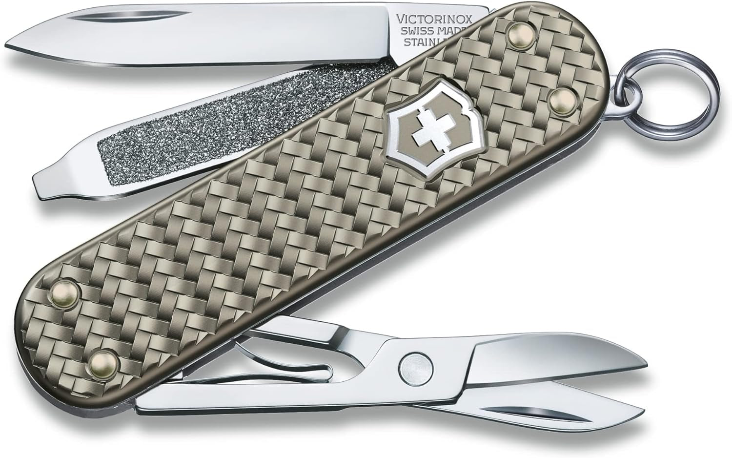 Classic SD Precious Alox 5 Function Infinite Grey Pocket Knife