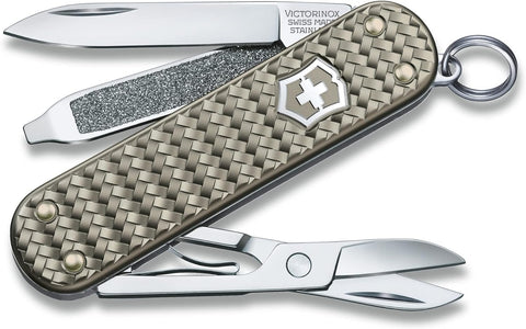 Image of Classic SD Precious Alox 5 Function Infinite Grey Pocket Knife