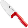 36550-101 Twinny, Red, 3.9 Inches (100 Mm), Children'S Knife, Stainless Steel, round Tip, Safety