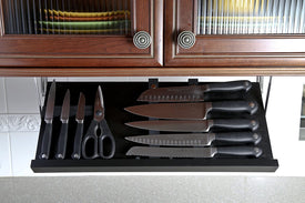 Under Cabinet Knife Storage