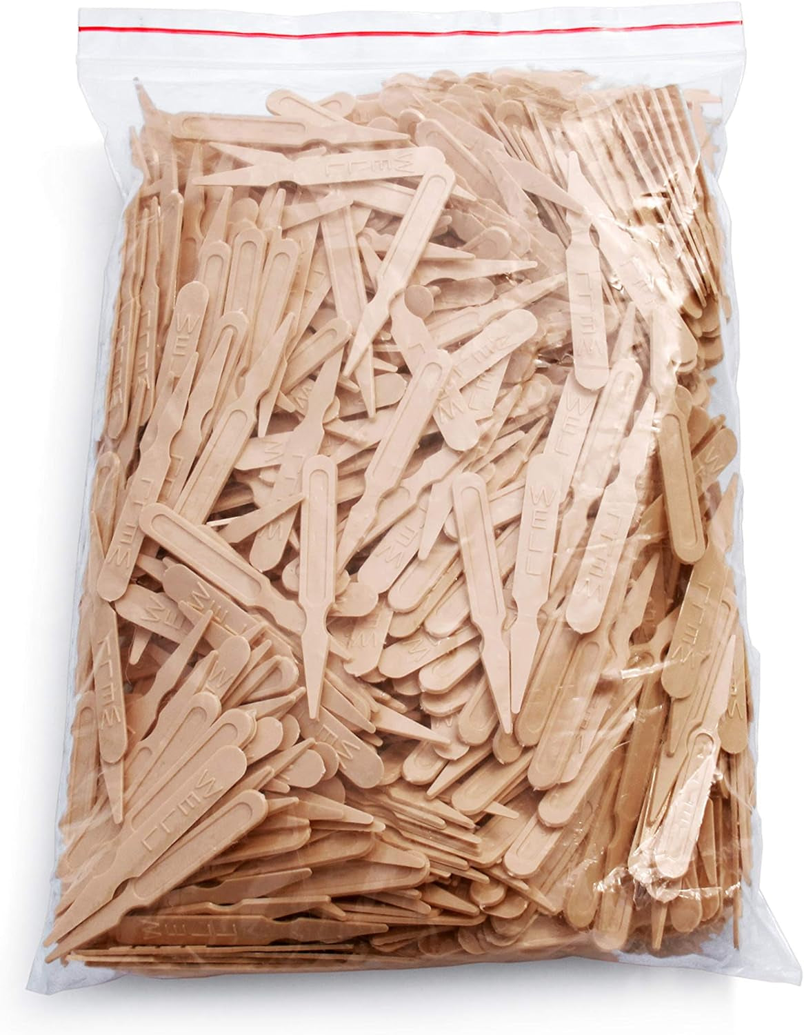 24289 Plastic "Well" Steak Markers, Tan (Pack of 1000)