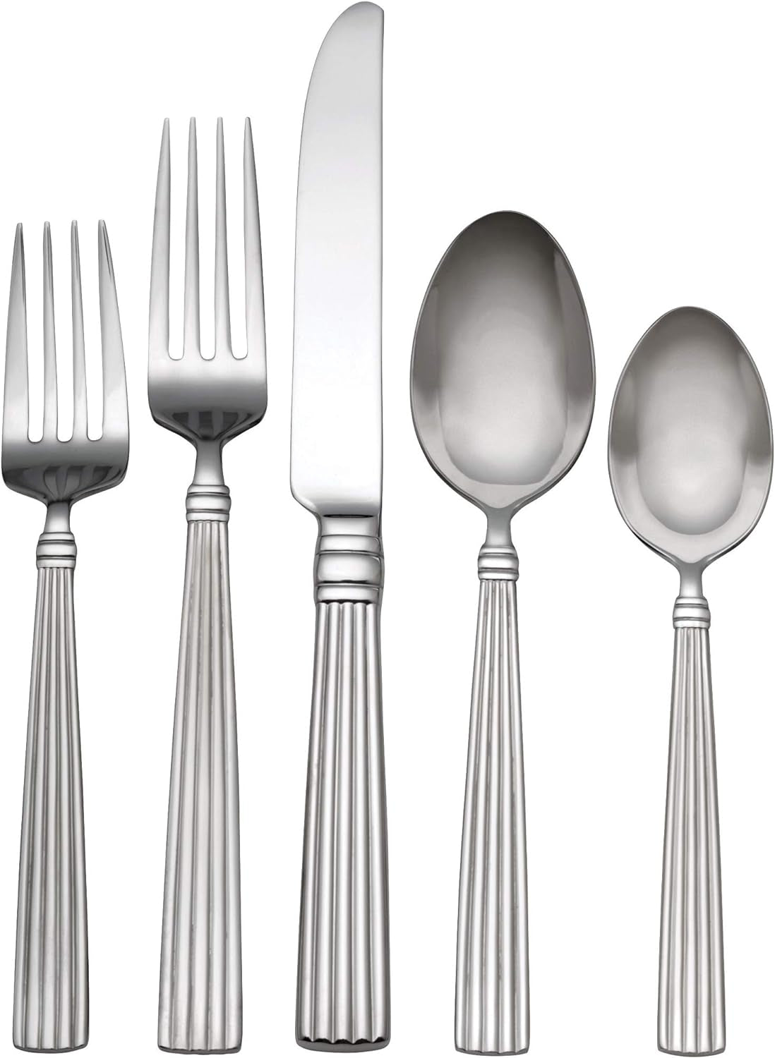 0 Crescendo II 65-Piece Flatware Set, Silver