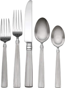 0 Crescendo II 65-Piece Flatware Set, Silver