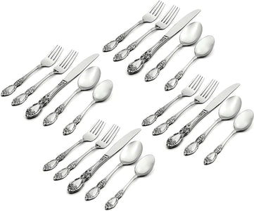 Wordsworth 20 Piece Service for 4, Silverware Set