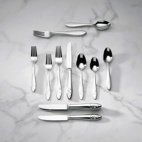 Image of Butterfly Meadow 20-Piece Flatware Set