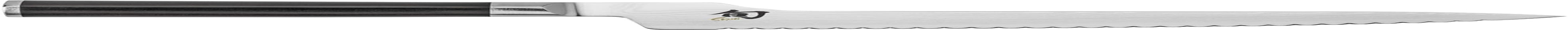 Cutlery Classic Offset Bread Knife 8.25”, Long Serrations Glide through Bread, Ideal for Cakes and Pastries, Authentic, Handcrafted, Japanese Serrated Kitchen Knife,Black