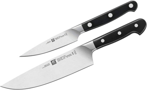 Image of HENCKELS Set of Knives, 2 Pcs.., Silver/Black (38430-004-0)