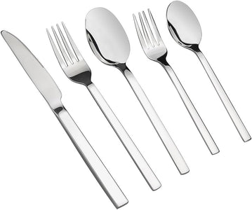 80 Pieces Stainless Steel Flatware Sets, Service for 16