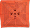 Stayin' Alive Reflective Survival Bandana - 100% Cotton & Unique Bandanas - Made in the USA - Orange