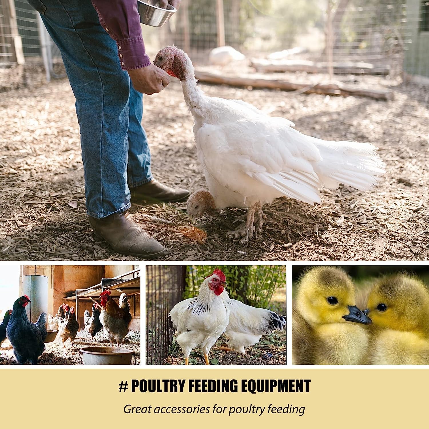 Poultry Shears, All Purpose Heavy Duty Kitchen Scissors for Turkey Fryer Chicken Thanksgiving Christmas Day