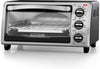 4-Slice Convection Oven, Stainless Steel, Curved Interior Fits a 9 Inch Pizza, TO1313SBD