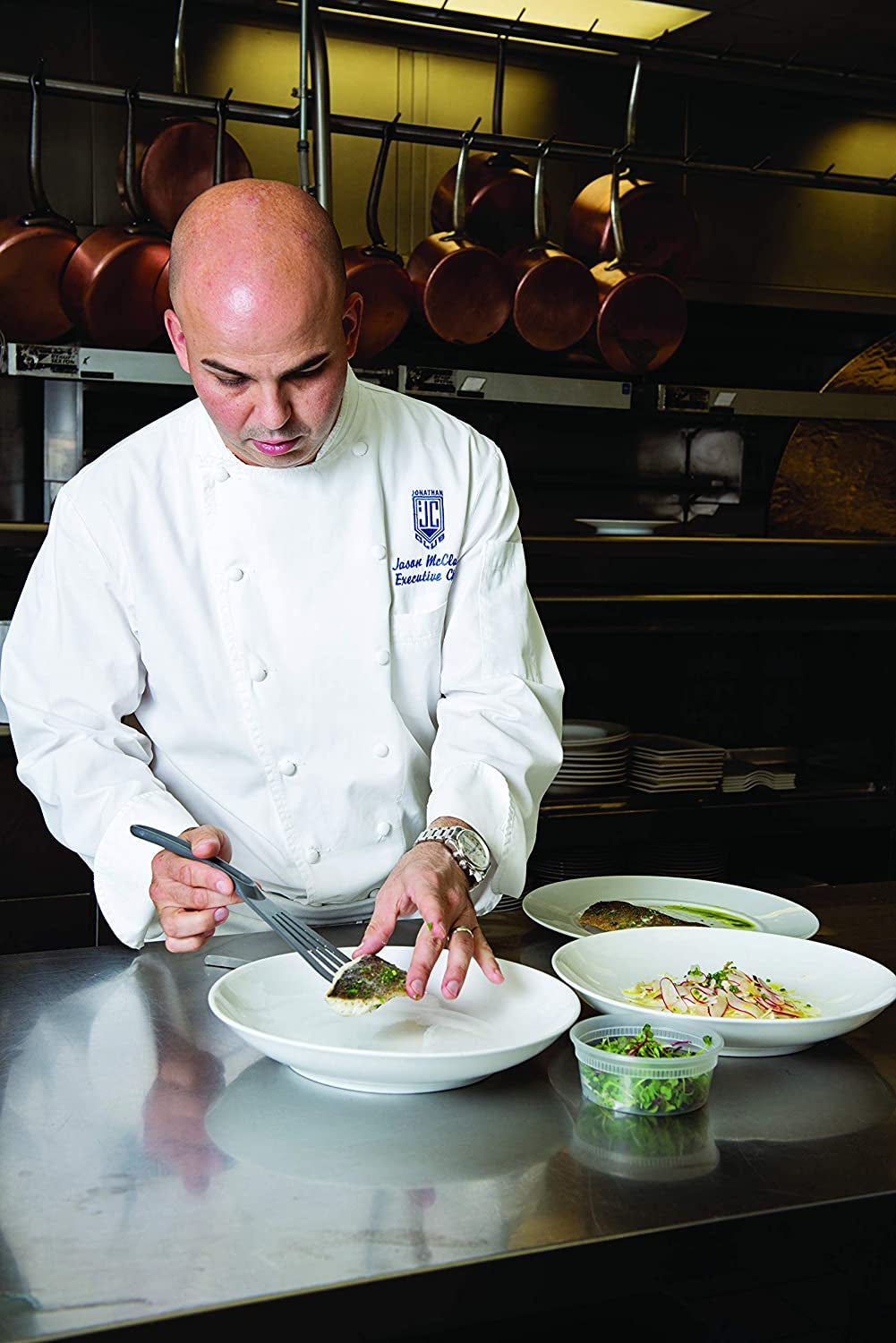 Bourgeat Exoglass® High Temperature Pelton Slotted Spatula, Professional Fish Turner, Safe for Nonstick Pans, Grey