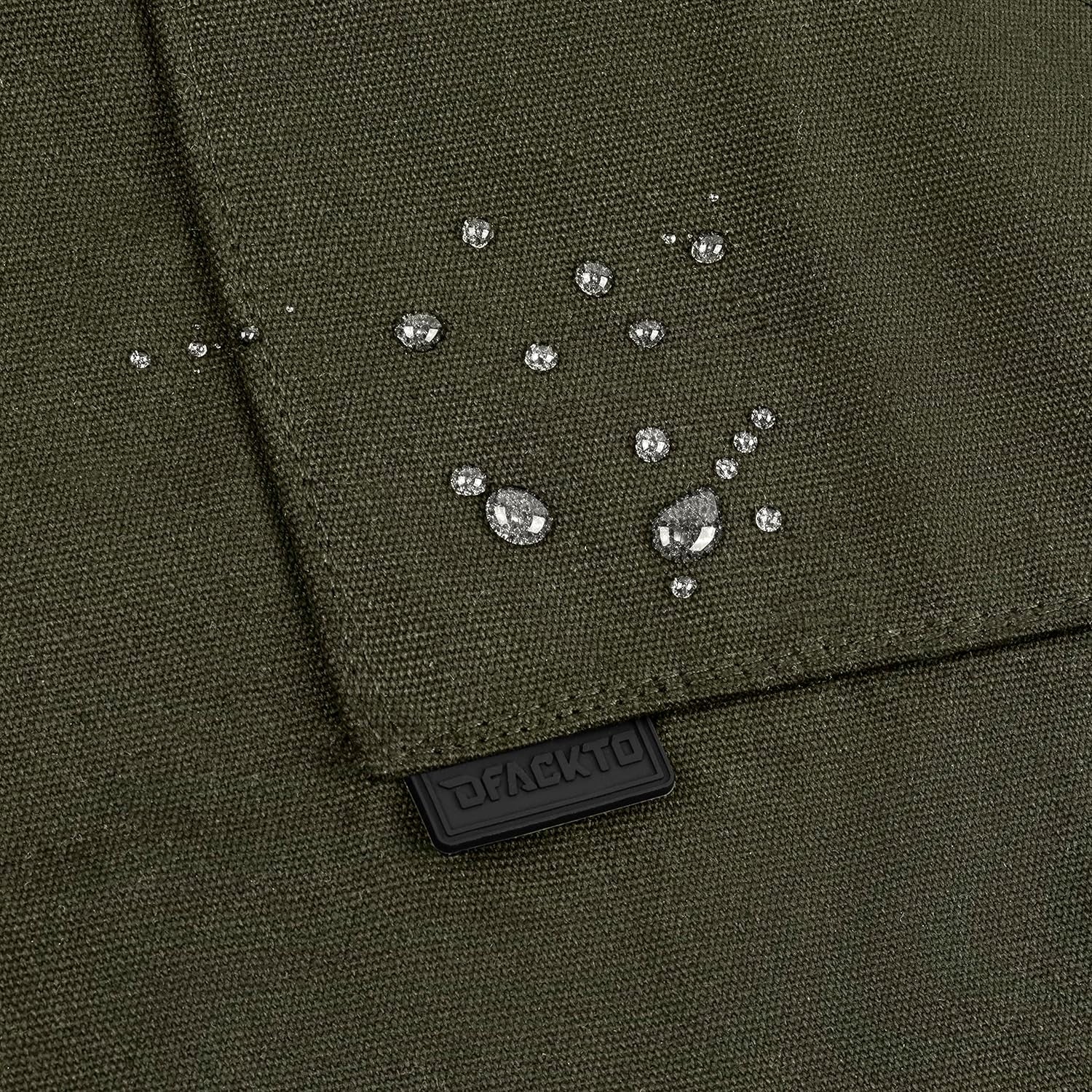 Chef Apron, Heavy Duty 12Oz Canvas, Cross Back and Neck Straps, 43-In-1 Multitool, Tactical Buckle and Clip