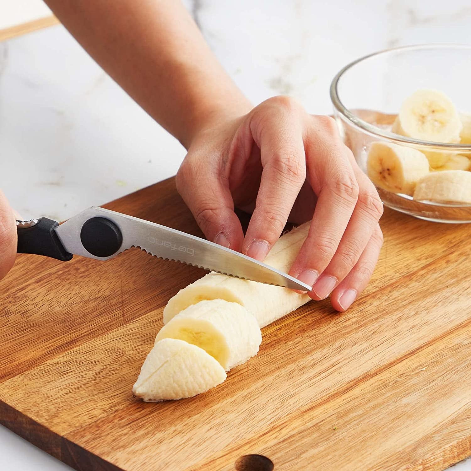 Kitchen Shears, 2 Pack Heavy Duty Kitchen Scissors, Multipurpose Stainless Steel Scissors for Chicken, Poultry, Fish, Meat, Herbs, Dishwasher Safe