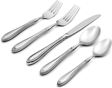 Sheraton Fine Flatware Teaspoons, 0.50 LB, Metallic