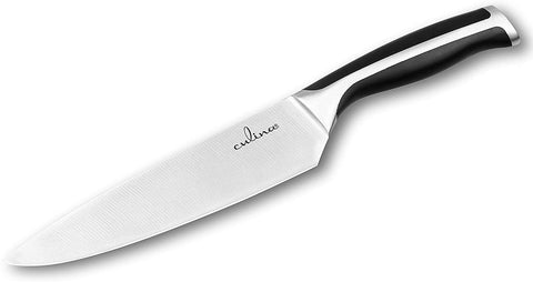 Image of Culina® Pro 7-Piece German-steel Forged Knife Set with Wood Storage Block and 5-inch Utility Knife - Livananatural