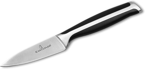 Image of Culina® Pro 7-Piece German-steel Forged Knife Set with Wood Storage Block and 5-inch Utility Knife - Livananatural