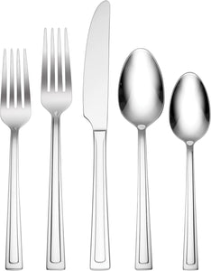 Farmington 20 Piece Flatware Set, 20PC FW, STAINLESS