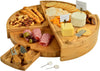 Multi-Level Cheese/Charcuterie Board - Patented Unique Design Stores as a Wedge