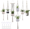 6 Pack Plant Hanger Indoor Hanging Planter Basket for Indoor Plants Hanging Plant Holders Indoor Hanging Plant Pot for Plants Hanging Planters for Indoor Plants