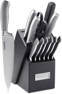 C77SS-13P 13-Pc. Graphix Collection Block Set, Stainless Steel