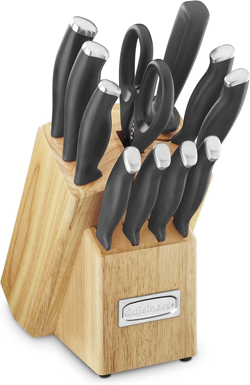 C77SSB-12P Color Pro Collection 12 Piece Knife Block Set, Black