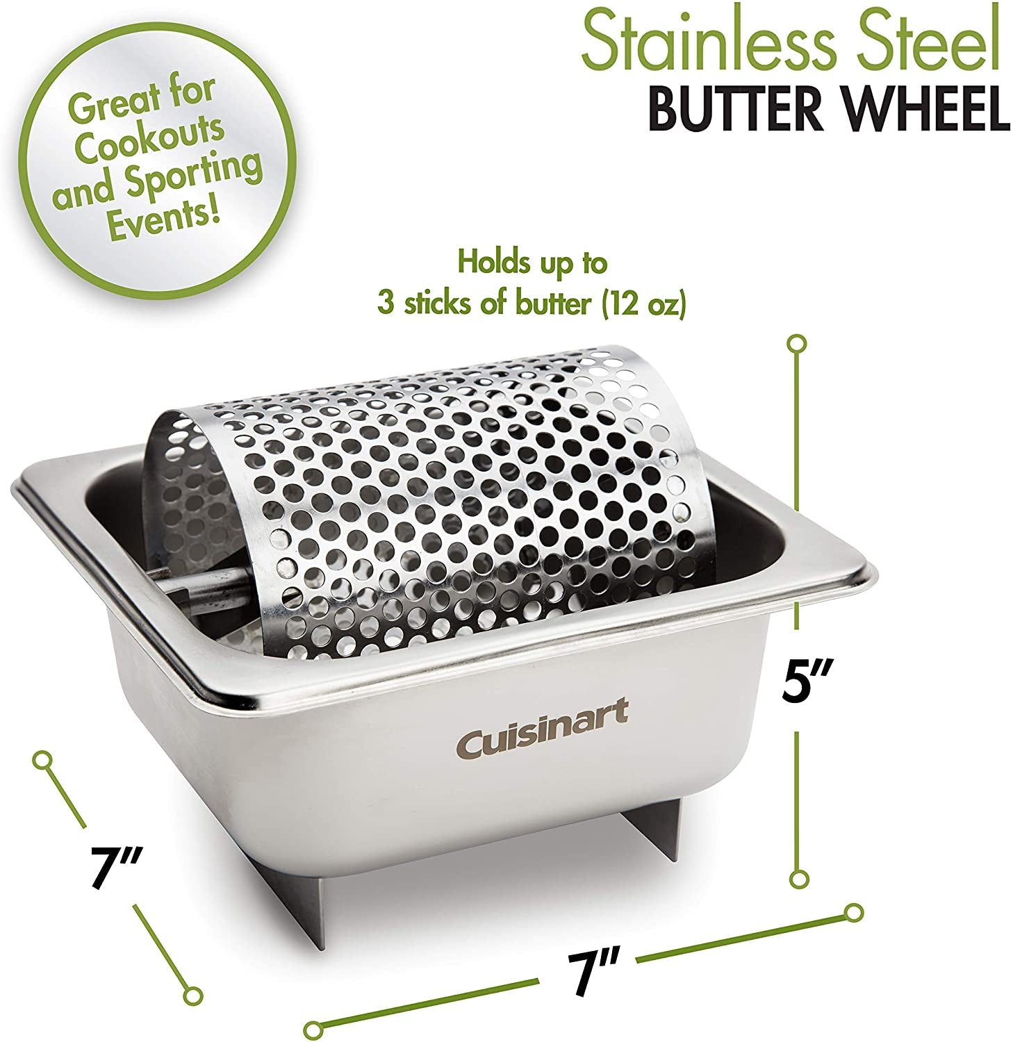 CBW-201 Butter Wheel Stainless Steel