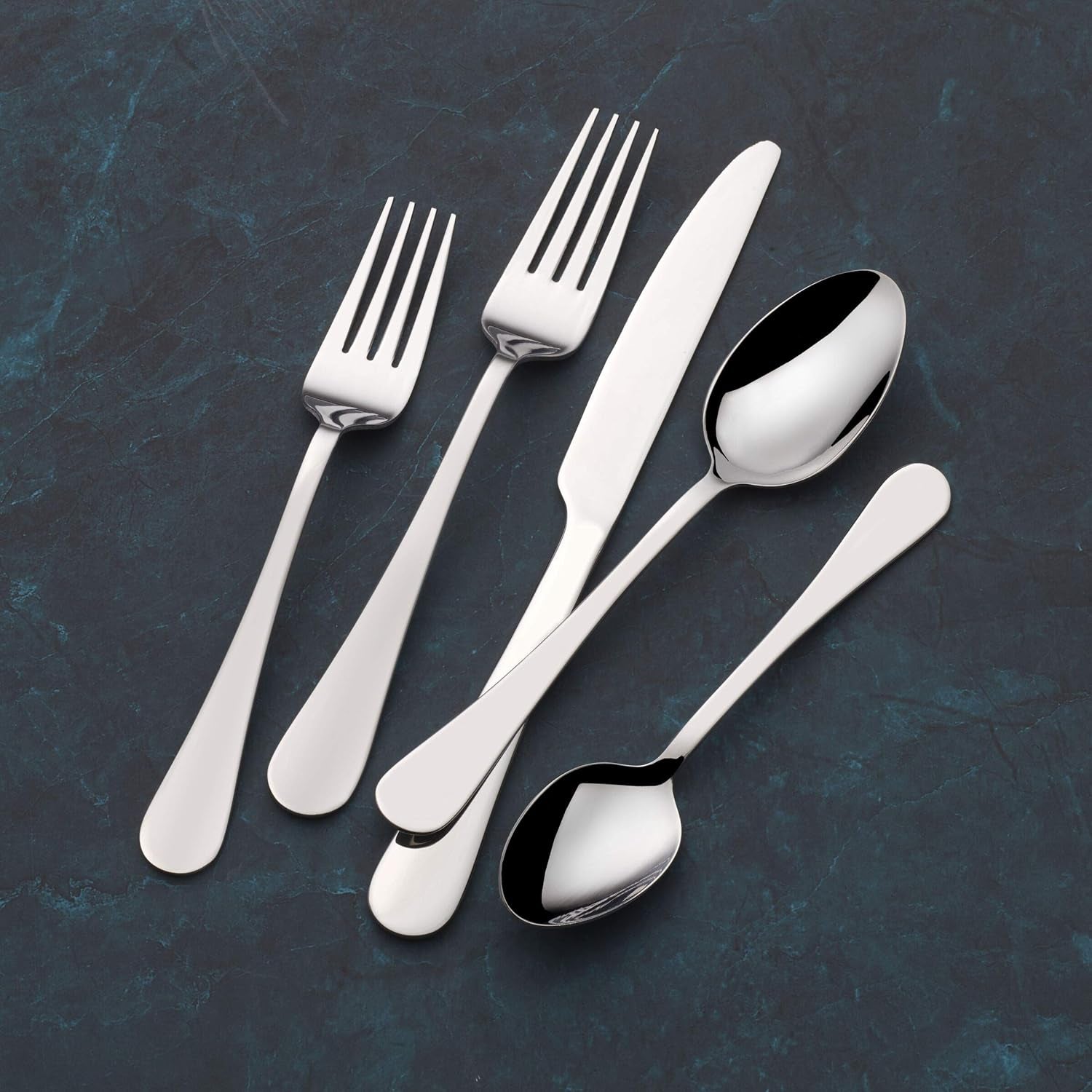 Symmetry 20 18/0 Stainless Steel Flatware Set, 42-Piece