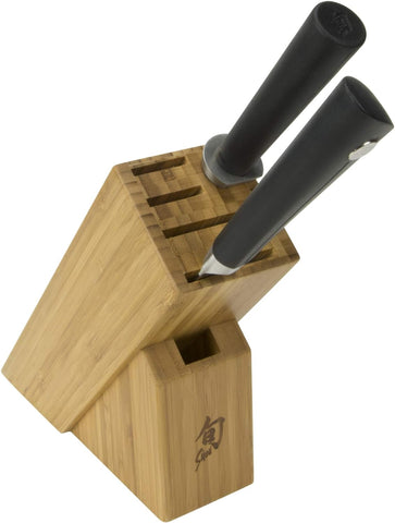 Image of Cutlery Sora 3-Piece Build-A-Block Set, Kitchen Knife and Knife Block Set, Includes 8” Chef'S Knife, Honing Steel, & Knife Block, Handcrafted Japanese Kitchen Knives