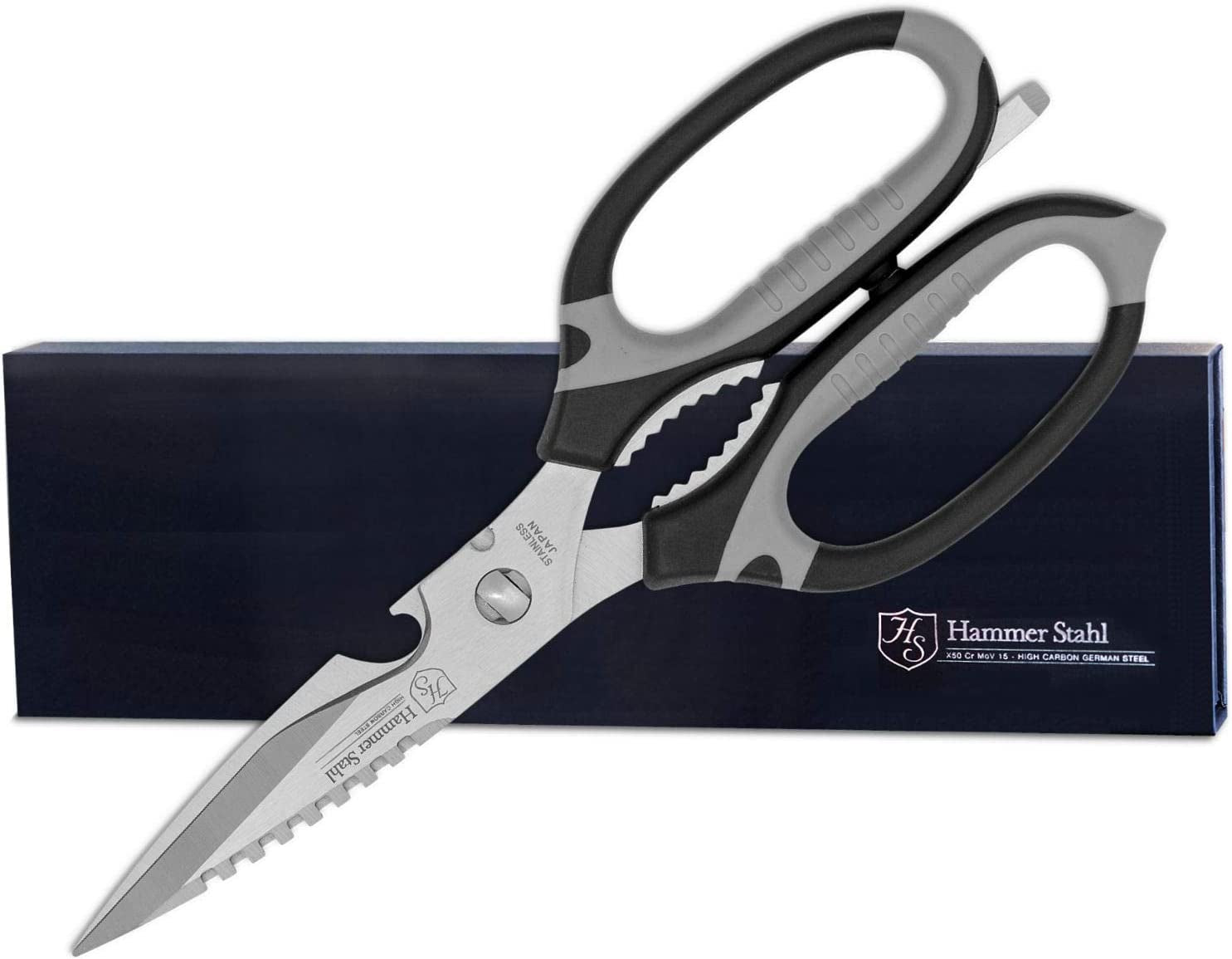 Kitchen Scissors | Kitchen Shears Heavy Duty Poultry Shears | Kitchen Shears Dishwasher Safe | Stainless Steel Kitchen Scissors Come Apart for Cleaning | Sharp Kitchen Scissors