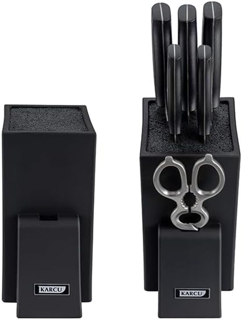 Knife Holder, Large Capacity, Kitchen Household Multifunctional Knife Storage and Placement Rack(Without Knives)