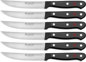 Gourmet 6-Piece Steak Knife Set & Classic 8