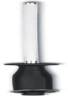 J.A International Accessories Sharpening Steel, 10-Inch, Stainless Steel