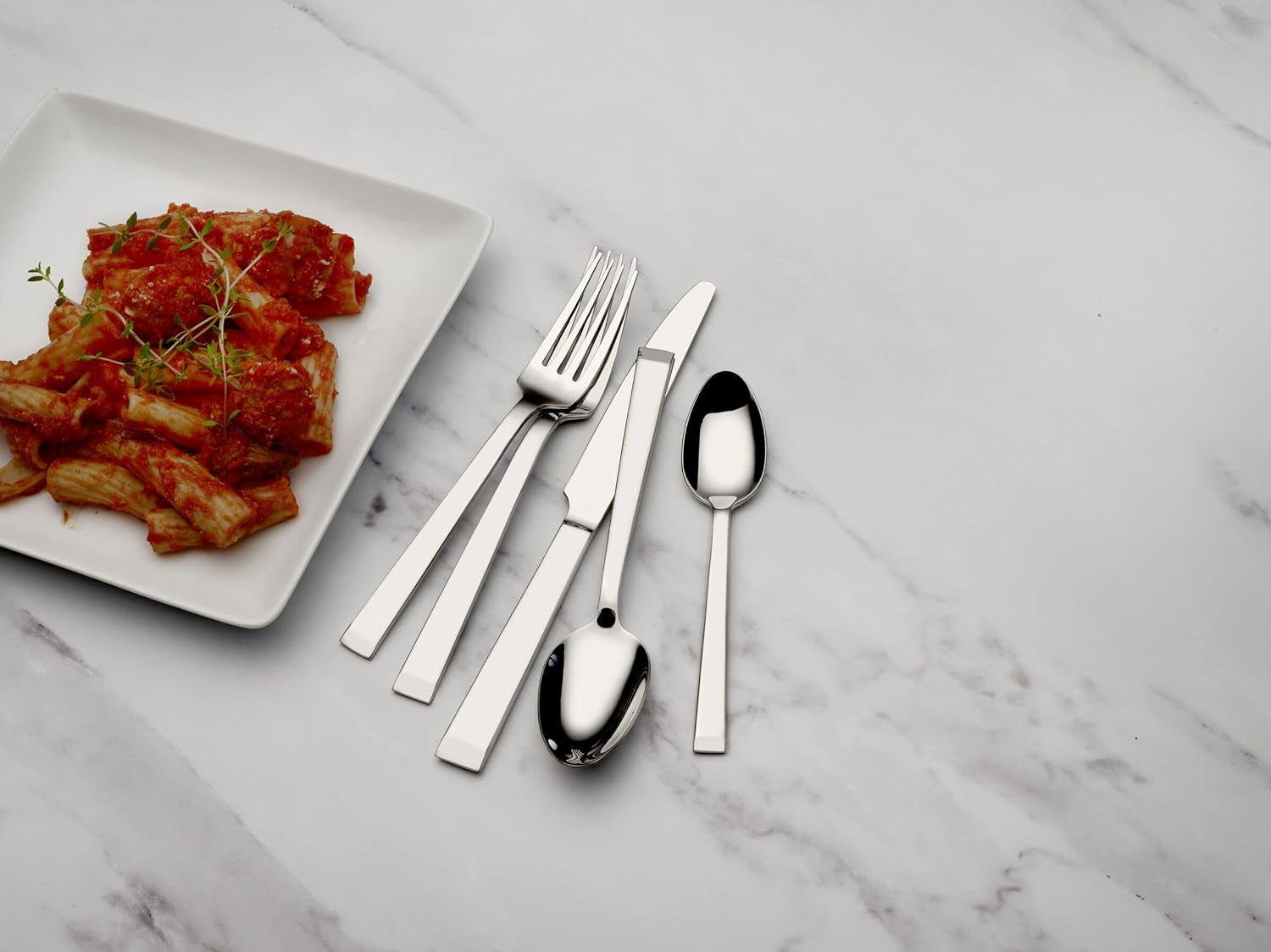 Pinch Forged Stainless Steel 20 Piece Flatware Set, Service for 4