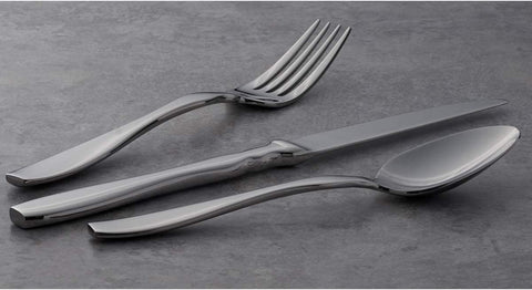 Image of Figura 20 Piece Everyday Flatware Set, Service for 4, 18/0 Stainless Steel, Silverware Set, B282020AL20