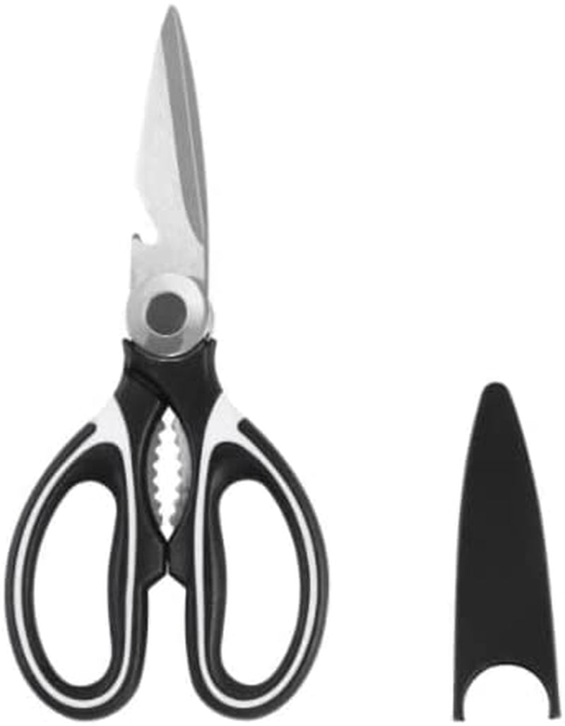 Stainless Steel Multi-Function Kitchen Scissors for Kitchen, Chicken, Poultry, Fish, Meat, Herbs