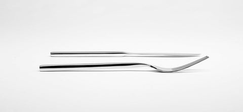 Image of Arezzo 18/10 Stainless Steel Flatware, 20 Piece Place Setting, Service for 4, Polished Stainless - 5PPS-165-20PC