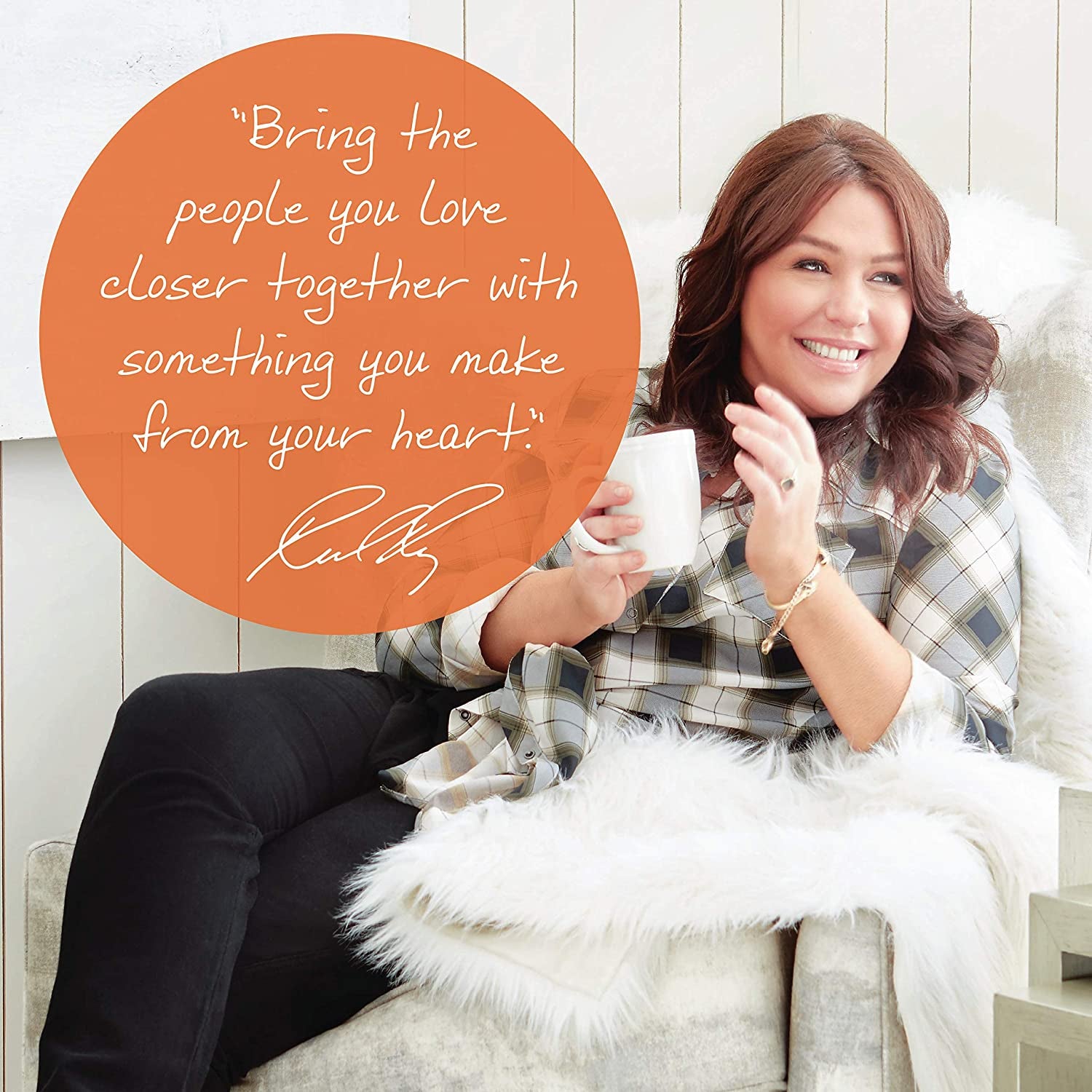 Yum-O! Bakeware Oven Lovin' Nonstick Loaf Pan, 9-Inch by 5-Inch Steel Pan, Gray with Orange Handles