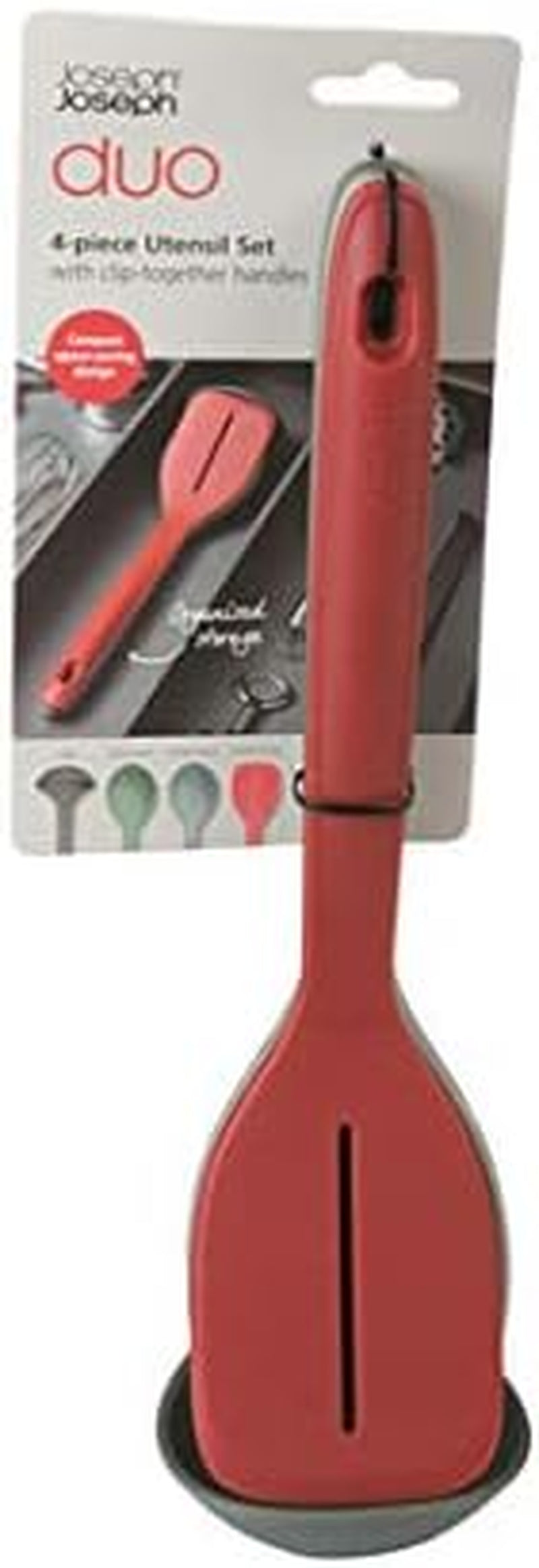 DUO 4 Piece In-Drawer Utensil Set, Plastic