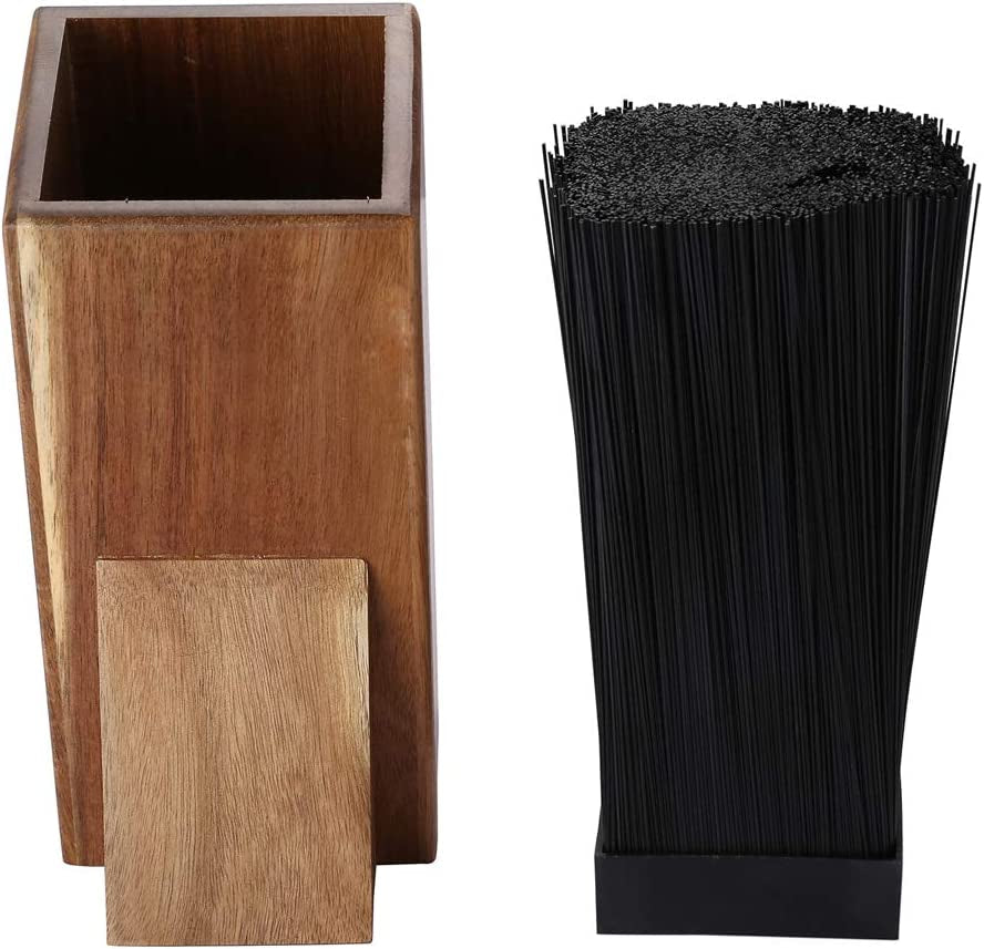 Universal Acacia Wood Knife Holder，Knife Holder, Large Capacity, Kitchen Household Multifunctional Knife Storage and Placement Rack