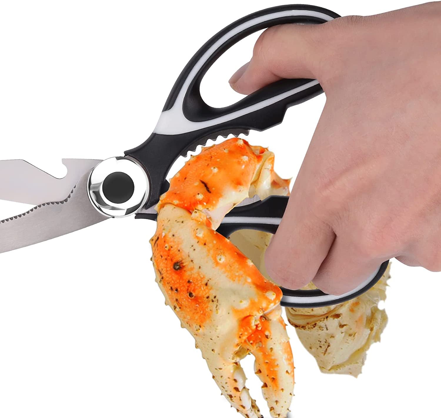 Kitchen Shears,2-Pack Heavy Duty ,Dishwasher Safe Meat Kitchen Scissors for General Use for Chicken/Poultry/Fish/Meat